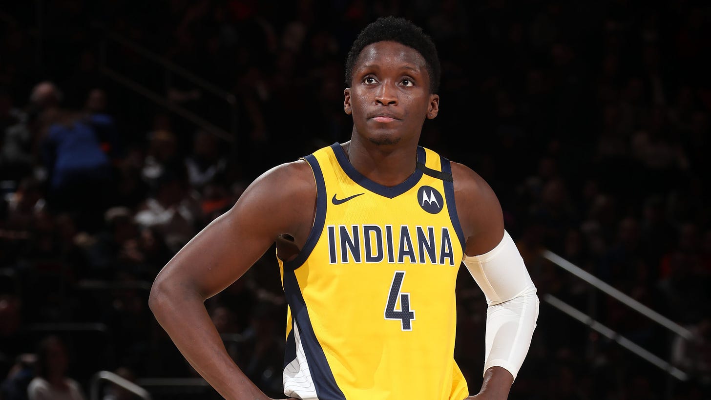 Pacers guard Victor Oladipo will sit out season restart | NBA.com