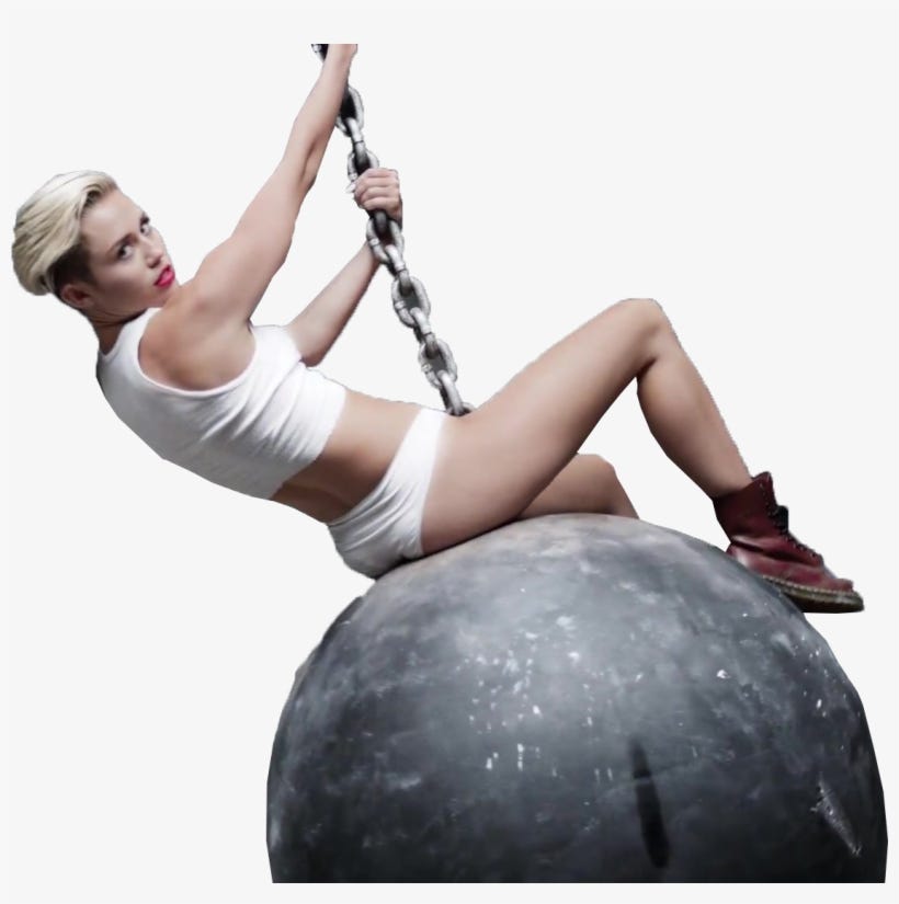Wrecking Ball - Miley Cyrus Wrecking Ball Png Transparent PNG - 1127x1080 -  Free Download on NicePNG