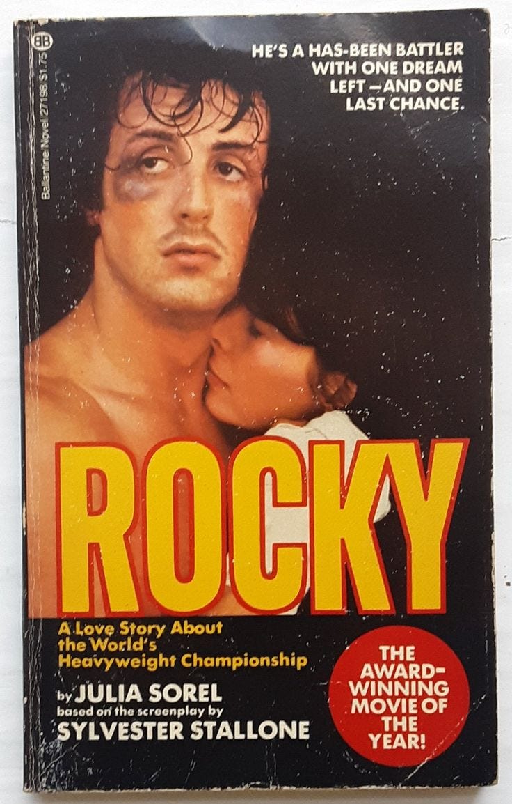 3 ROCKY Books Rocky by Julia Sorel 1977 2nd Special | Etsy in 2021 |  Sylvester stallone, Screenplay, Sylvester