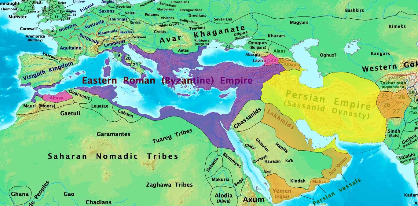 Byzantine and Sassanid Empires in 600 CE.png