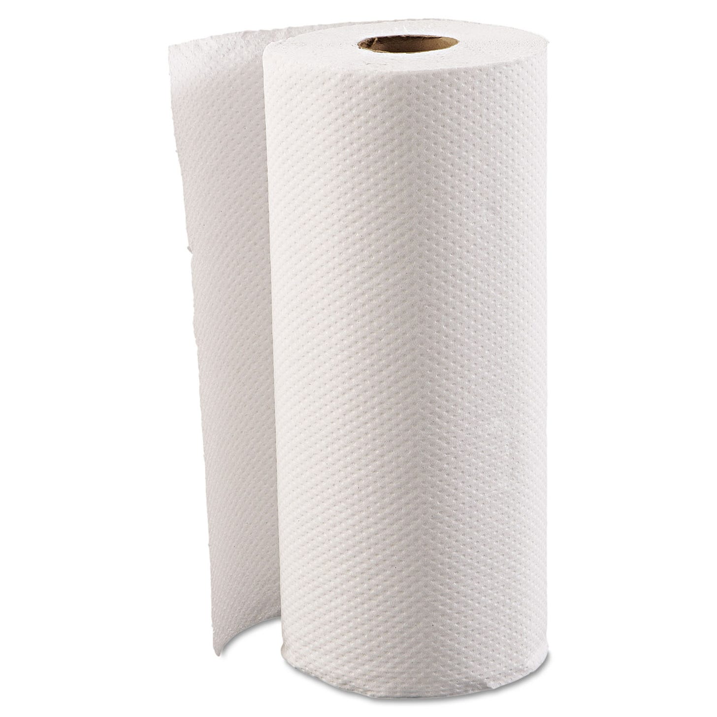 Paper towel roll.