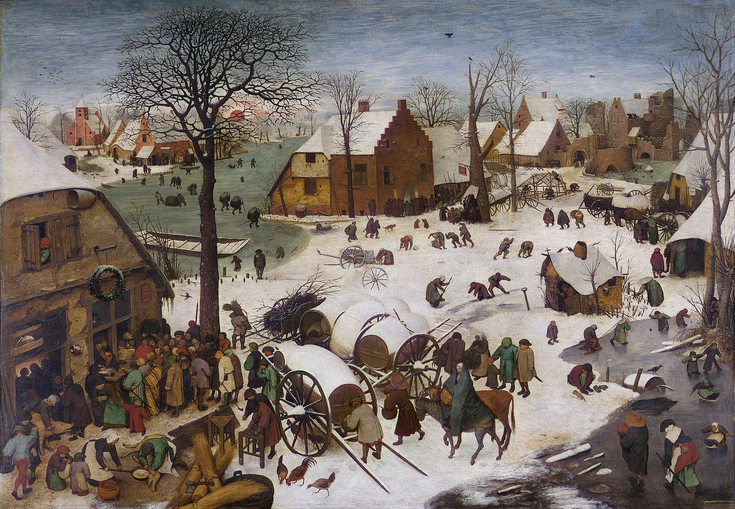 Pieter Bruegel der Ältere - Volkszählung zu Bethlehem.jpg