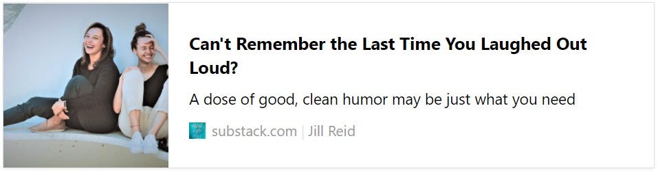Jill Reid on Substack