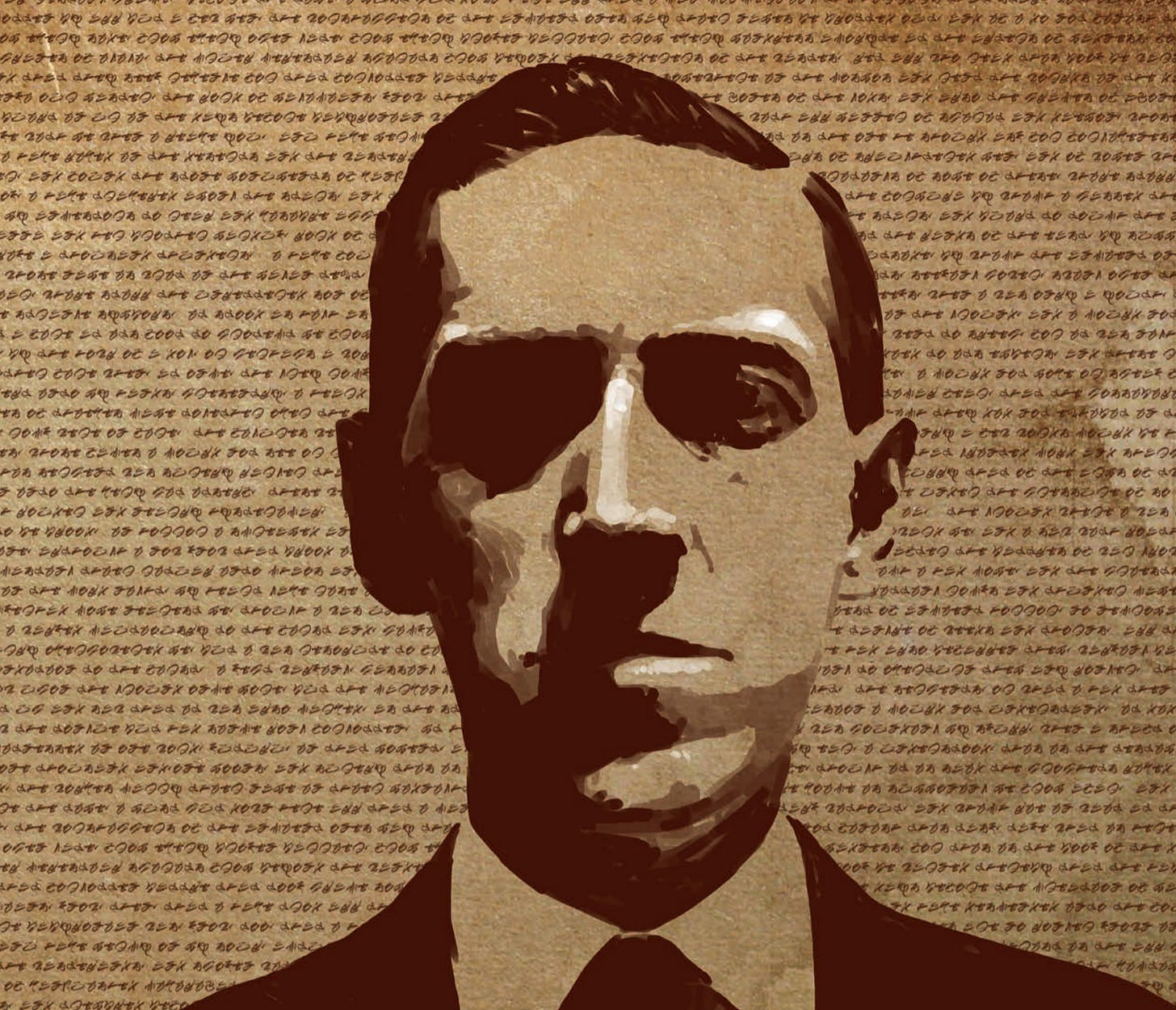 Howard Phillips Lovecraft, as seen in the 7th edition rules for Call of Cthulhu