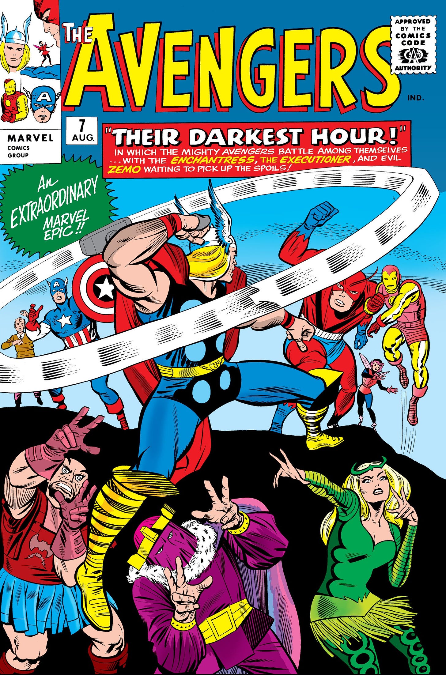 Avengers Vol 1 7 | Marvel Database | Fandom