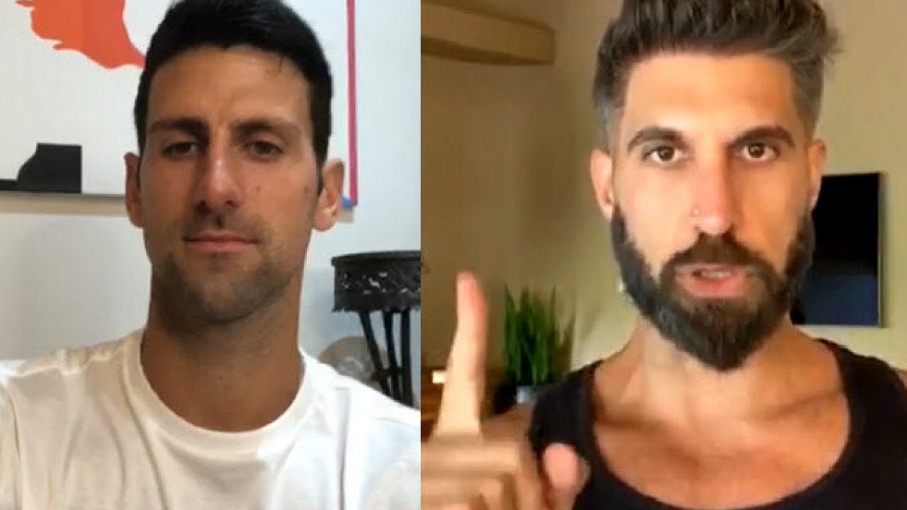 Novak Djokovic should avoid talking about vaccines, says doctor and fan -  Tennis Tonic - News, Predictions, H2H, Live Scores, stats