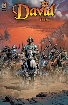 This contains: David 3: Civil War - Kingstone Comics