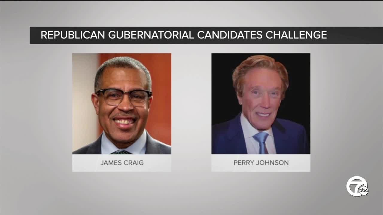 Michigan elections bureau says Craig, Johnson should not qualify for primary