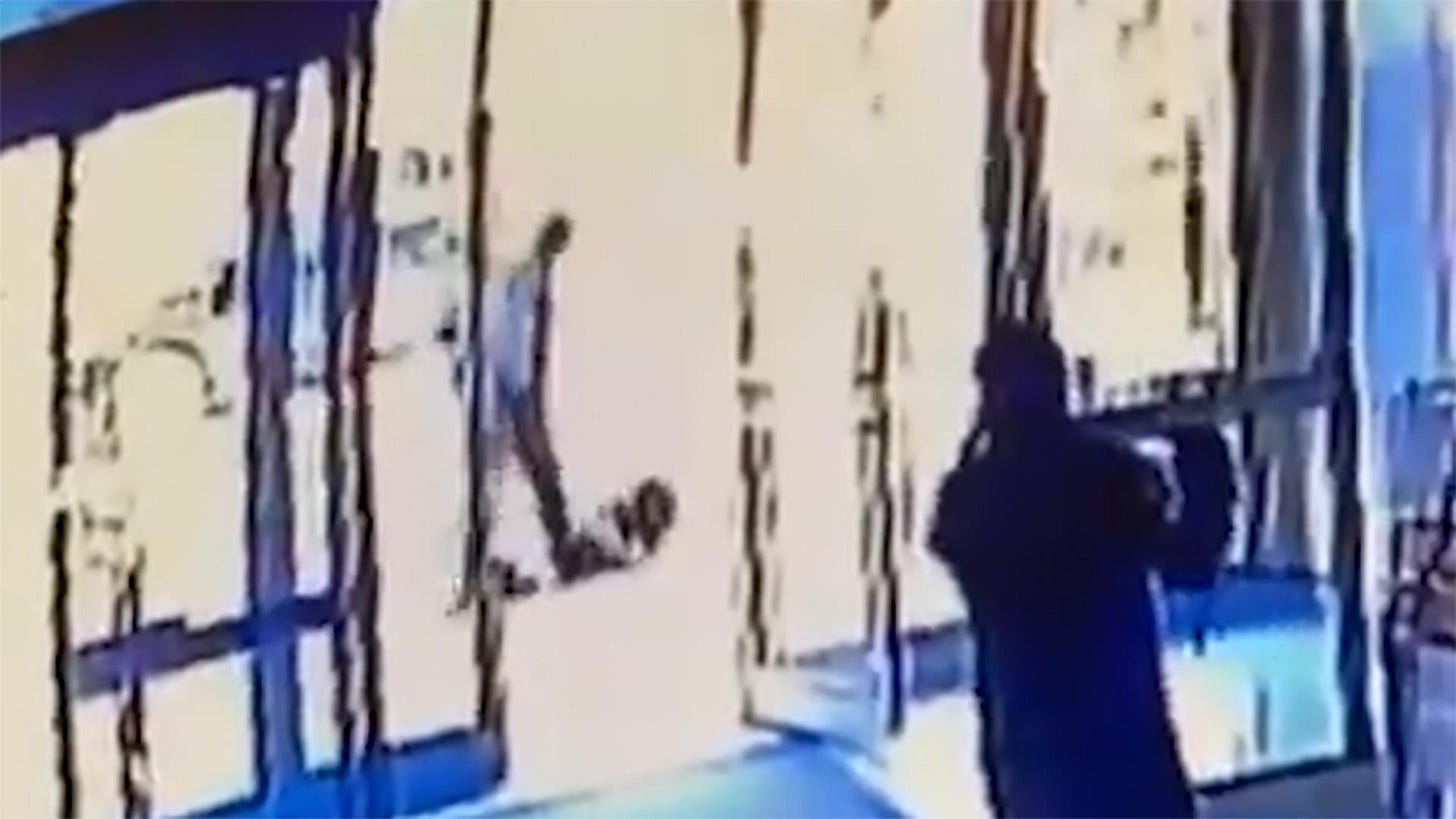 Asian woman, 65, knocked down, repeatedly kicked as witnesses appear to watch Asian woman, 65, knocked down, repeatedly kicked as witnesses appear to watch