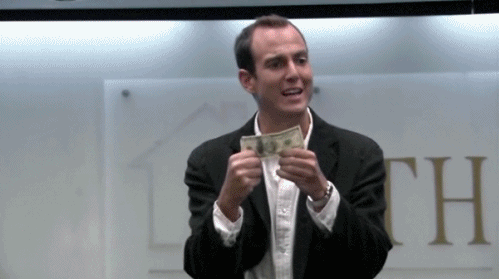 Will Arnett, as Gob Bluth in “Arrested Development,” turns a hundred dollar bill into a hundred pennies in the Bluth Company board room. This is a very accurate and precise demonstration of the algorithmic stablecoin death spiral, as described below. 