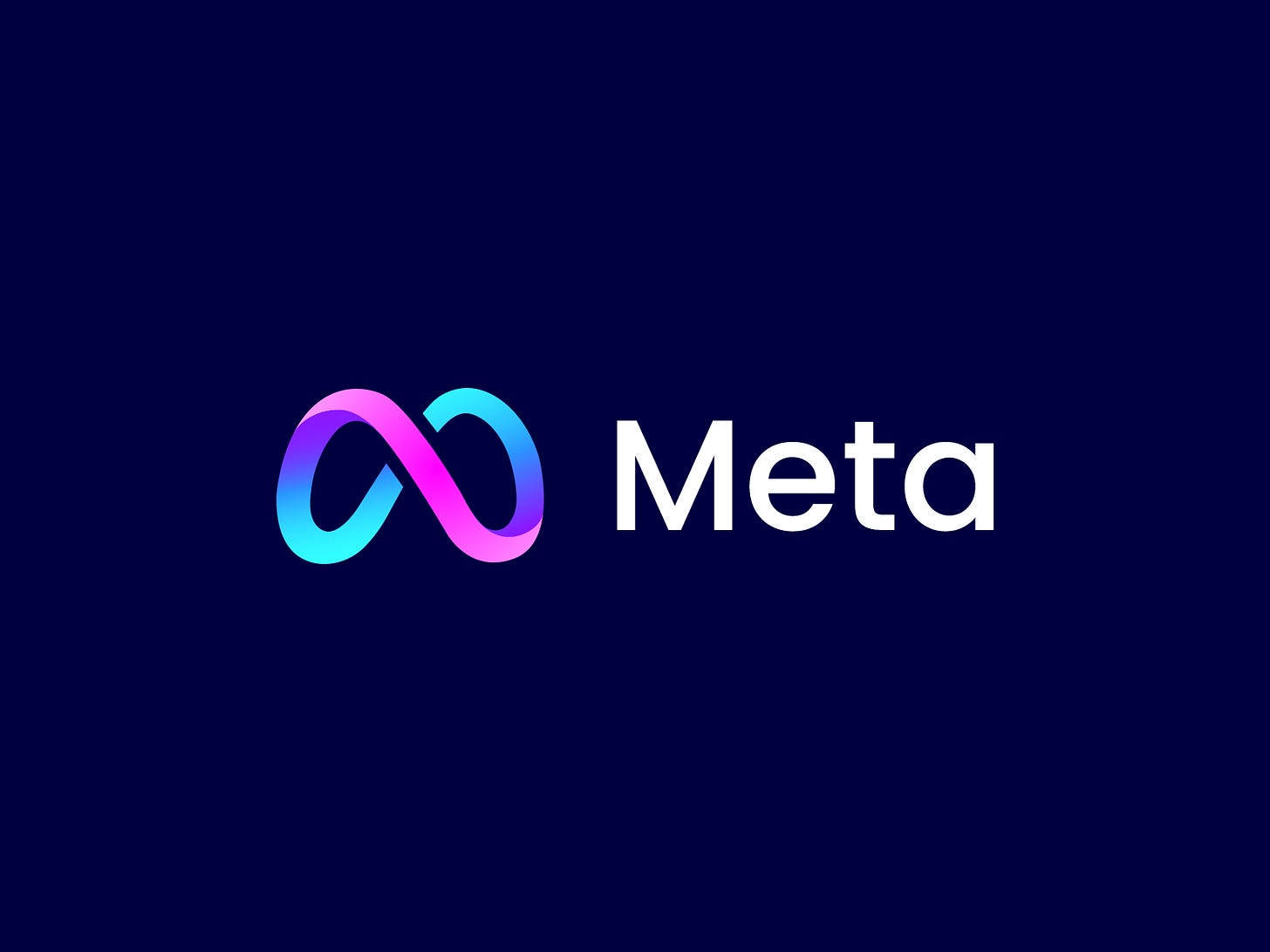 Meta logo by Nikoloz Narsia - Logo Designer on Dribbble