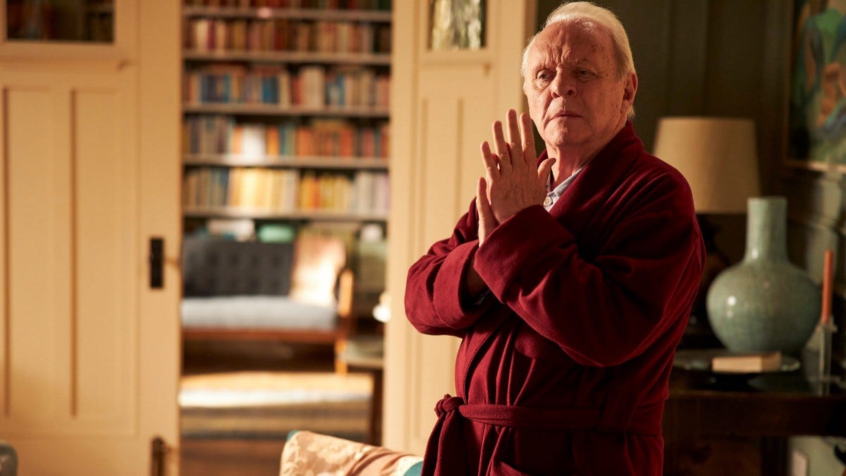 Anthony Hopkins in the drama The Father.