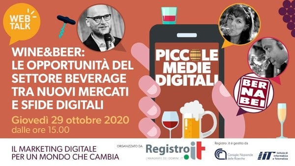 Piccole Medie Digitali | Web Talk - Wine & Beer