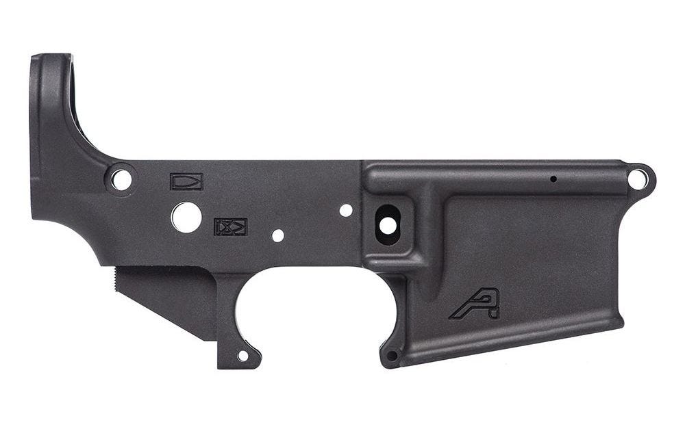 AR15 Stripped Lower Receiver, Gen 2 - Anodized Black | Aero Precision