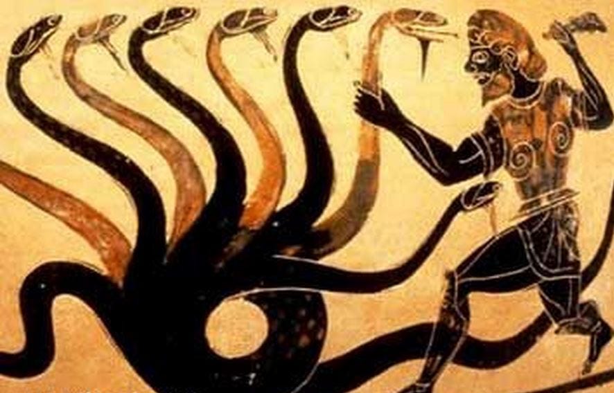 ex cathedra: Hercules against the many-headed Hydra