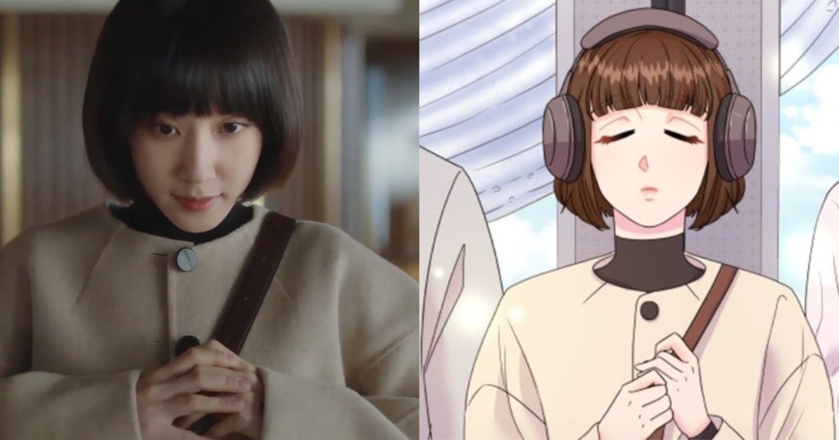 Comparison of the K-Drama Woo with the Webtoon Woo.