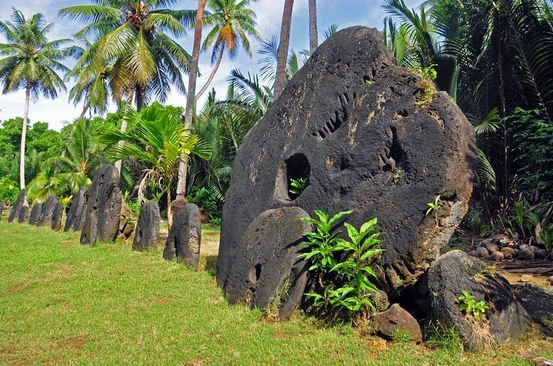 The Giant Stone Coins of Yap | Amusing Planet