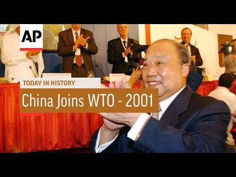 China Joins WTO - 2001 | Today In History | 10 Nov 17 - YouTube