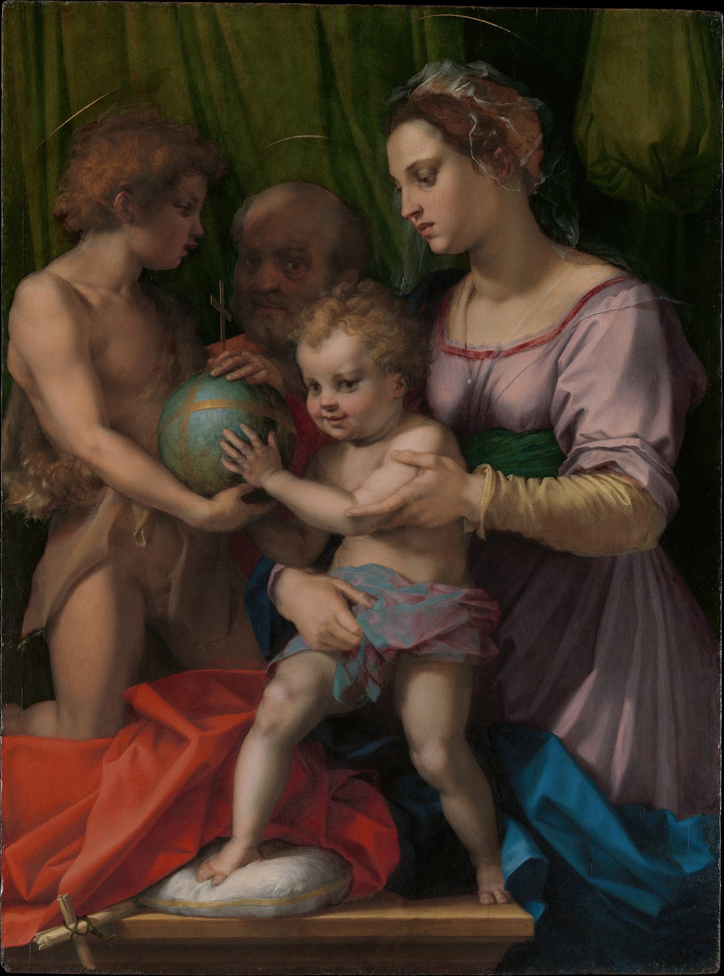 The Holy Family with the Young Saint John the Baptist (ca. 1528)