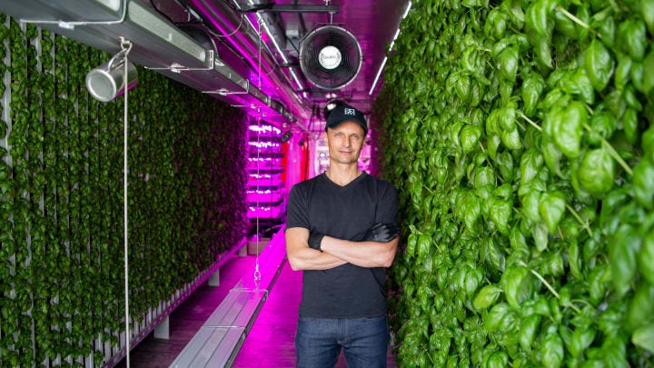 Elon Musk's Brother Kimbal Musk Grows Food in Shipping Containers