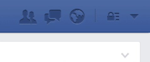 A cursor turns off a Facebook notification ad infinitum.