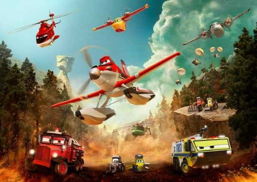 Planes Fire and Rescue - inside
