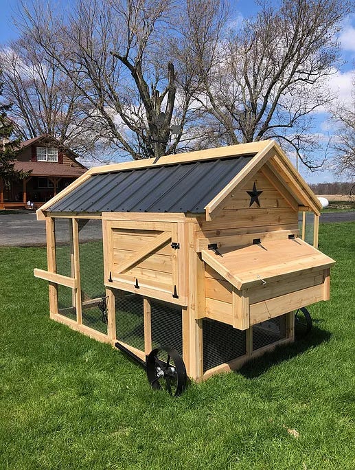 chicken tractor/coop all in one | williams-creek