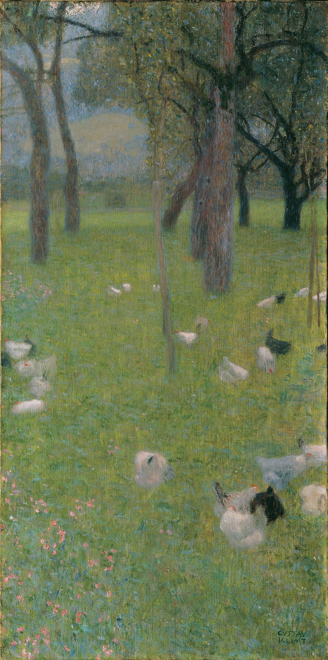 Nach dem Regen (1898) by Gustav Klimt