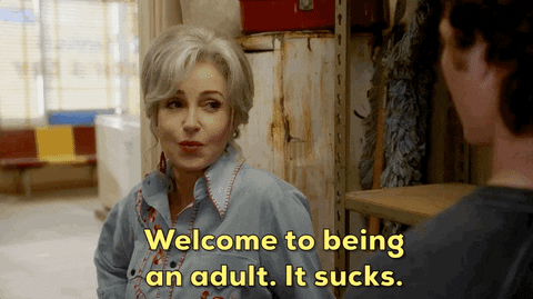 Annie Potts reaction GIF by CBS.