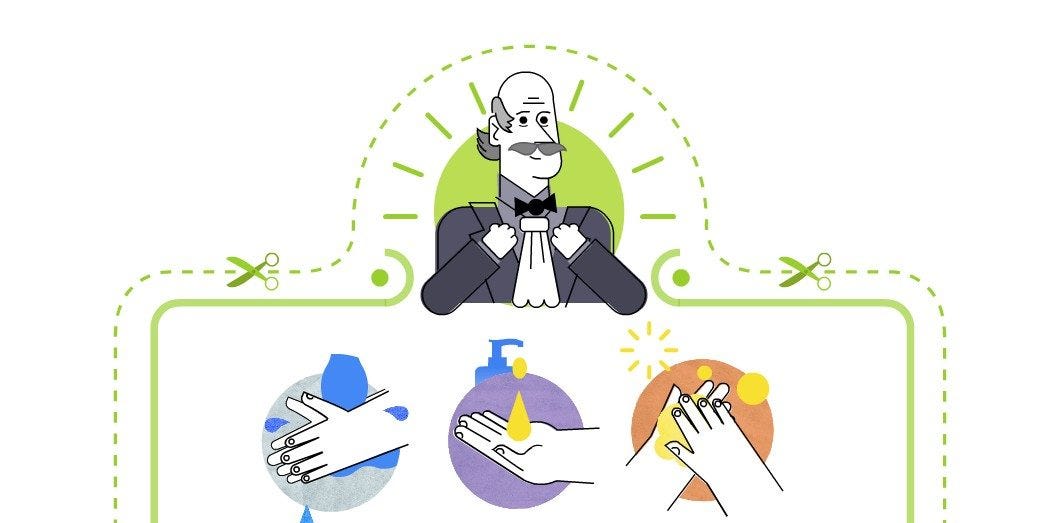 Google honors Ignaz Semmelweis, hand washing pioneer - 9to5Google