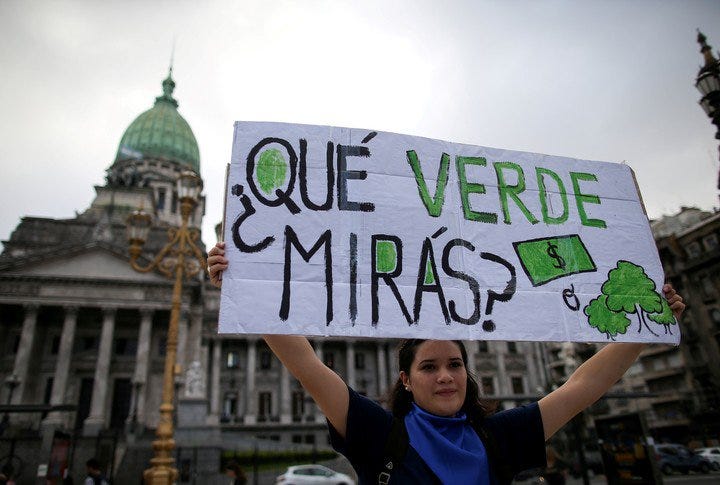 Una vez más, Argentina se suma al pedido mundial de los jóvenes por acciones inmediatas que combatan el cambio climático.