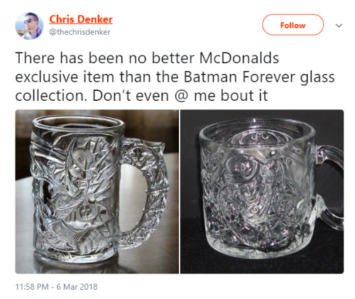Screenshot of a funny tweet about glasses
