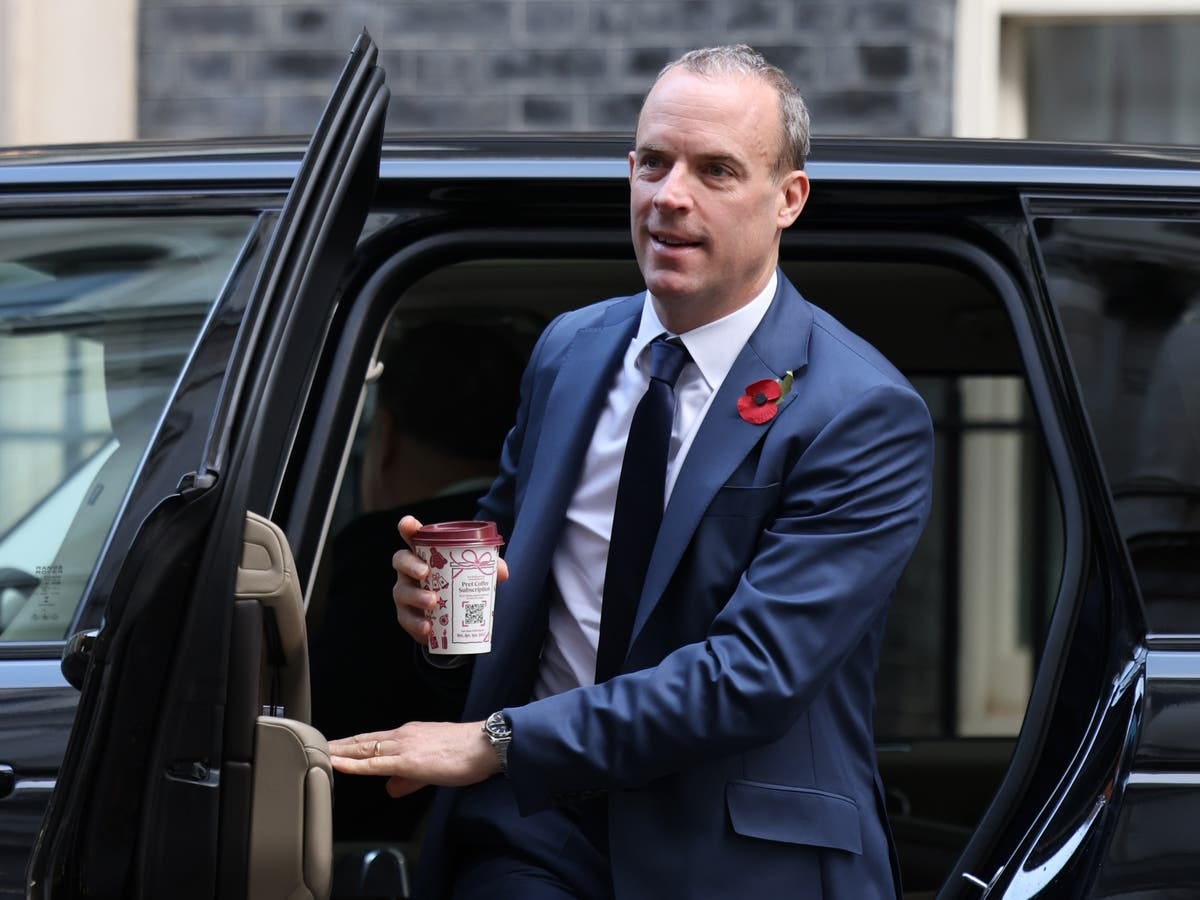 Dominic Raab 'left junior staff scared to enter his office', says official  | The Independent