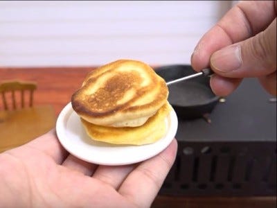 Miniature Space Tiny Pancakes