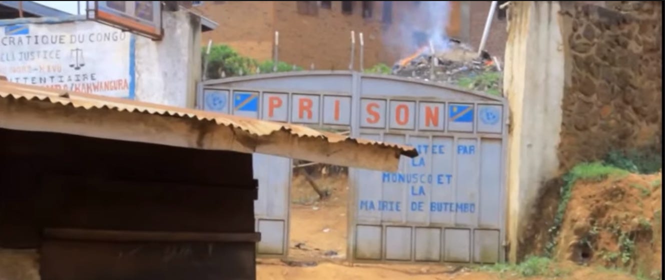 Analysis of the ISIS-DR Congo's prison break