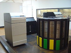 A Cray-2 supercomputer at the Musée des Arts e...