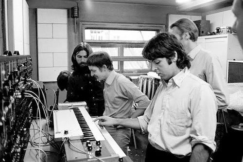 The Beatles produce some electronica The Beatles produce some electronica