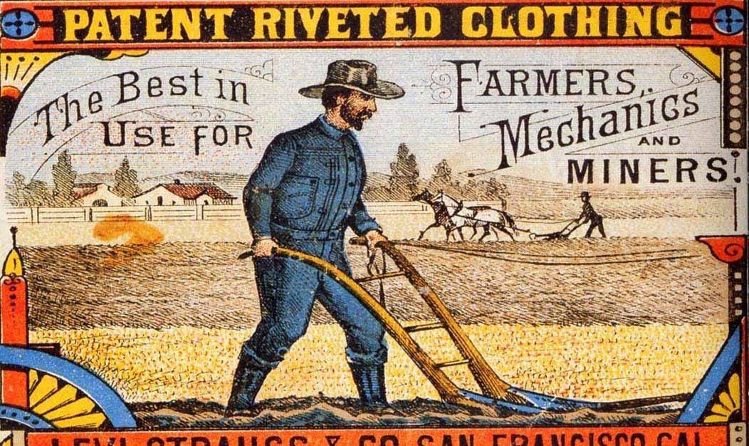 Levi jeans 1800 advertisement