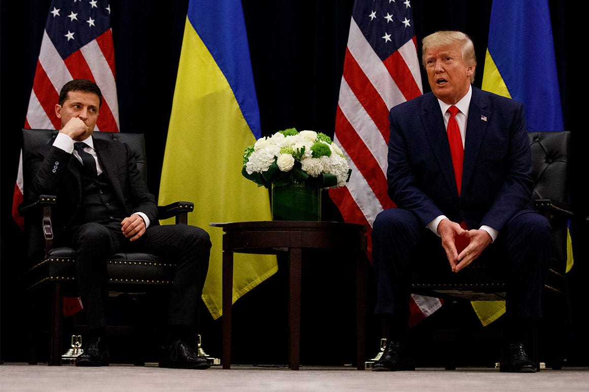 How the Trump Probe Is Playing in Ukraine - POLITICO Magazine