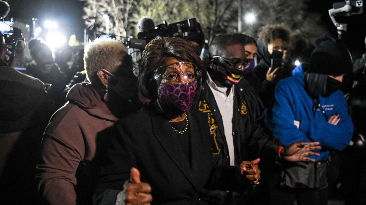 Maxine Waters calls for protesters to 'get more confrontational' if no  guilty verdict is reached in Derek Chauvin trial - CNNPolitics