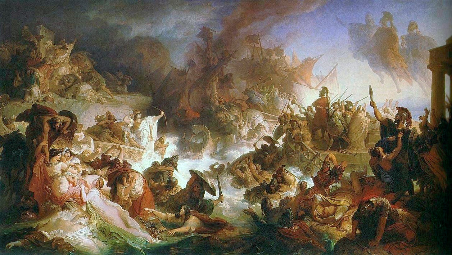 Battle of Salamis - Wikipedia