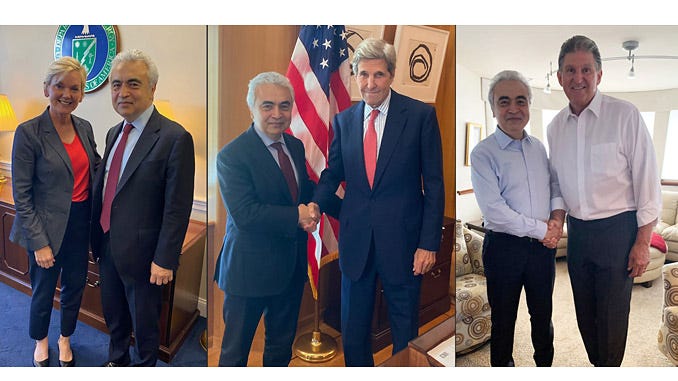 IEA Executive Director meets US leaders in Washington visit – Energy  Northern Perspective