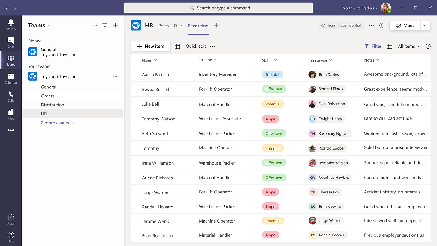 Microsoft Lists are a great way to collaborate on content and data, right inside of Microsoft Teams.