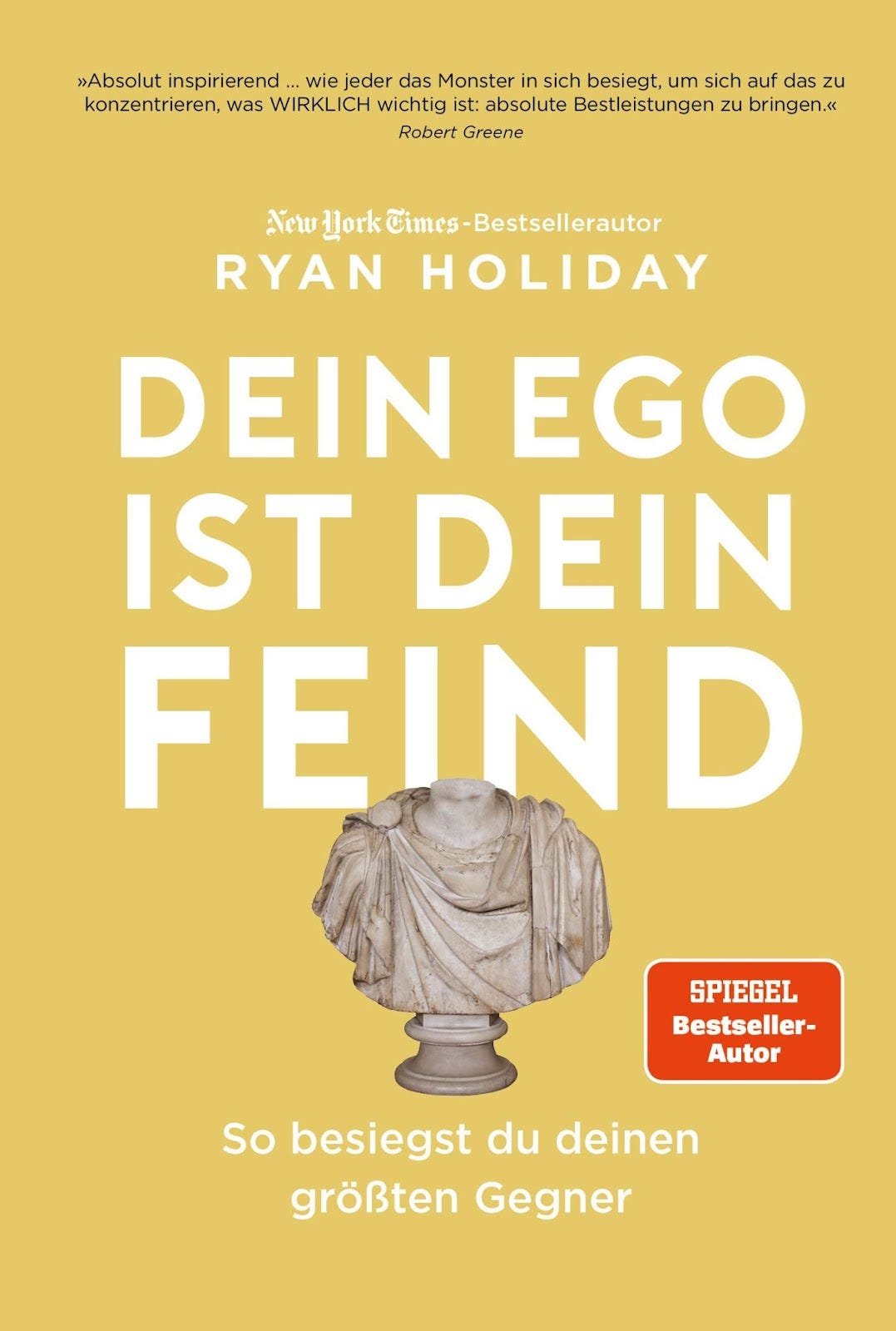 Buch Das Ego ist dein Feind von Ryan Holiday