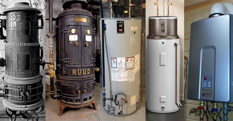 History of Water Heaters (How Hot Water Has Evolved)