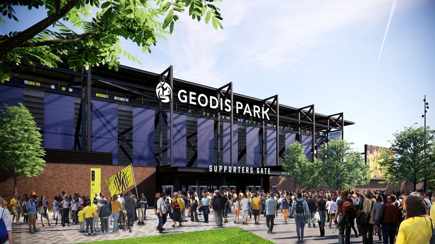 Nashville SC unveil GEODIS Park as naming partner ahead of stadium debut |  MLSSoccer.com