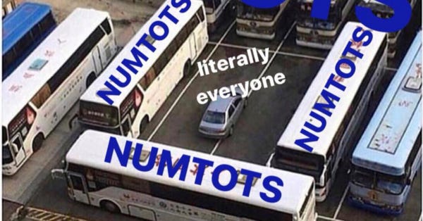 More NUMTOT Love