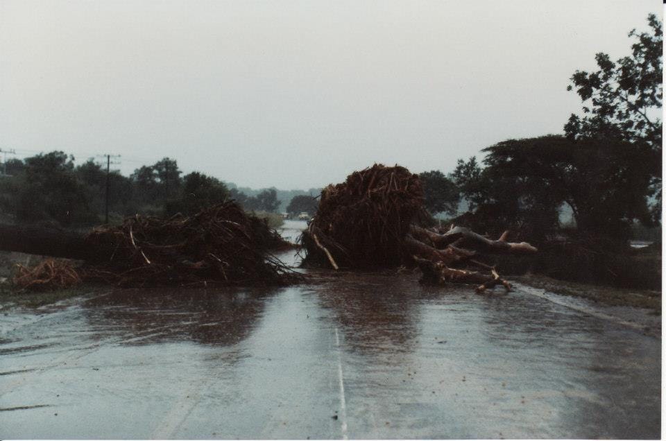 Flood scenes from KZN in the 80s
