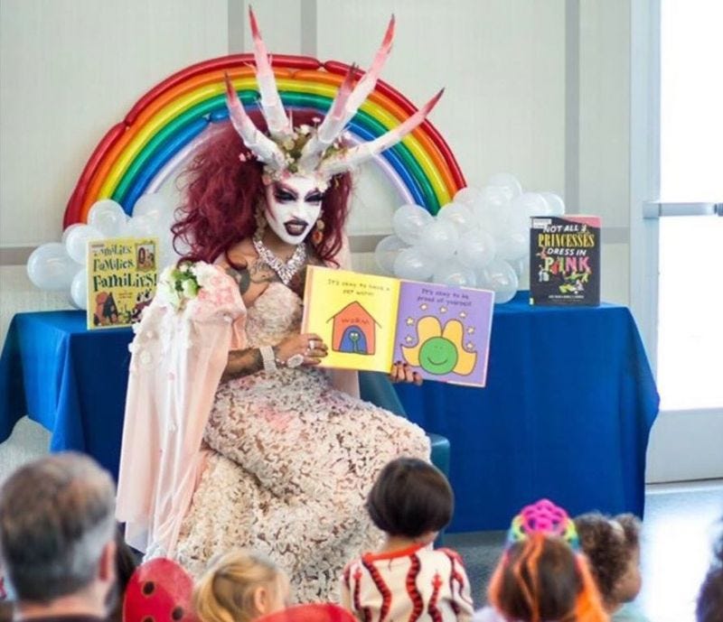 Drag Queen Story Time' Is Unconstitutional, Promotes Secular Humanism,  Lawsuit Says | U.S. News