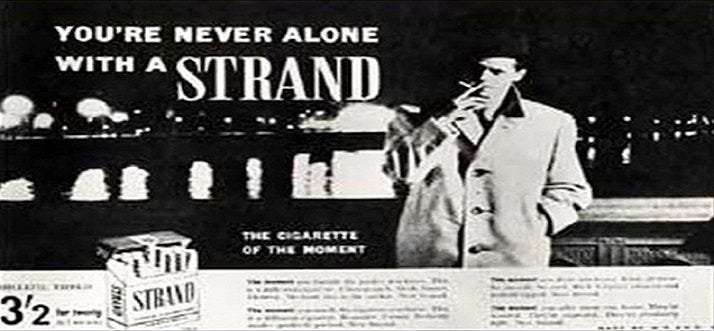 Strand Cigarettes – 1959 – Devastating Disasters